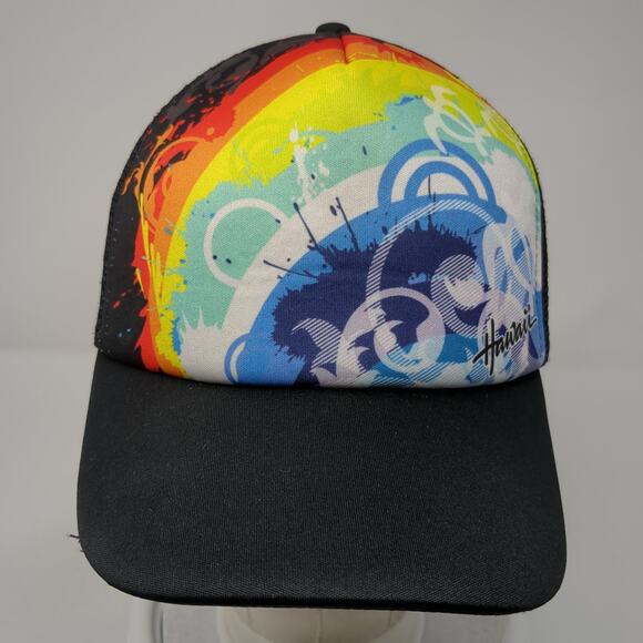 Hawaii Snapback Trucker Hat Multi One Size Adjustable Surfware Hawaiian Classics - Picture 2 of 9